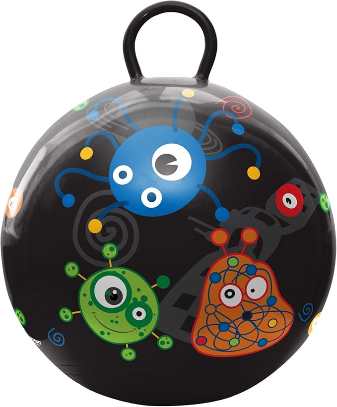 Hedstrom Hopper Ball, Hopping Ball, Jumping Ball, Monsters, 18 inch