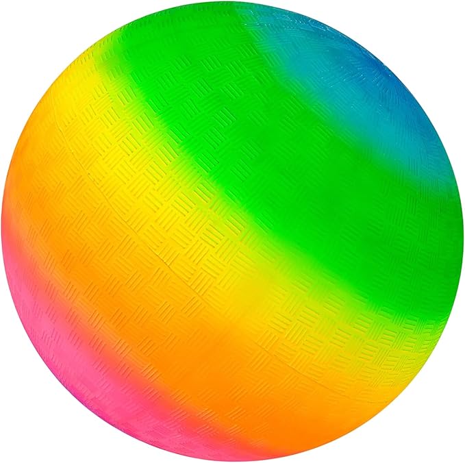 Rhode Island Novelty 16 Inch Rainbow Playground Ball