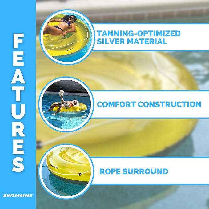 Swimline Humongous 72'' Inflatable Pool Island