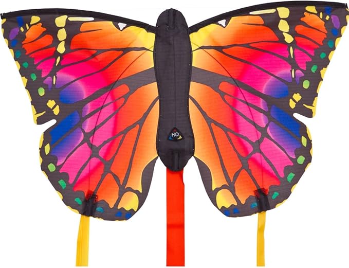 HQ Kites R Butterfly Kite 20 Inch Single Line Kite with Tail