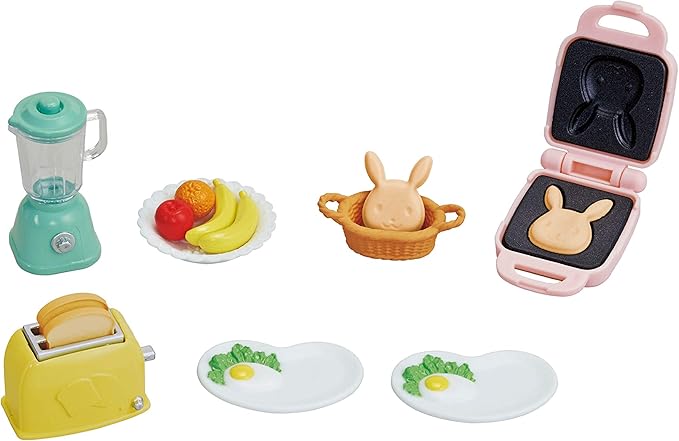 Calico Critters, Doll House Furniture and Décor, Breakfast Playset