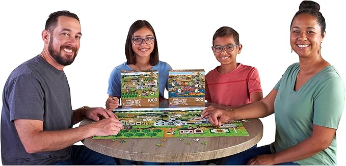 RoseArt - Home Country - Yankee Seed Co. - 1000 Piece Jigsaw Puzzle for Adults