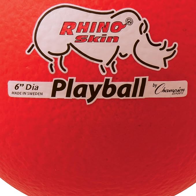 Champion Sports Rhino Skin Medium Bounce Dodgeballs