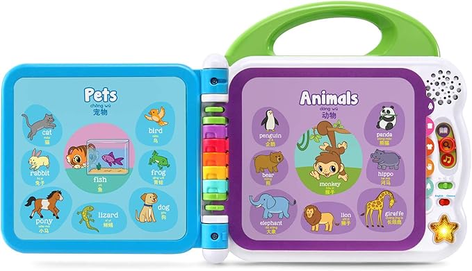 LeapFrog Learning Friends English-Chinese 100 Words Book with Learning Activity Guide(Frustration Free Packaging)