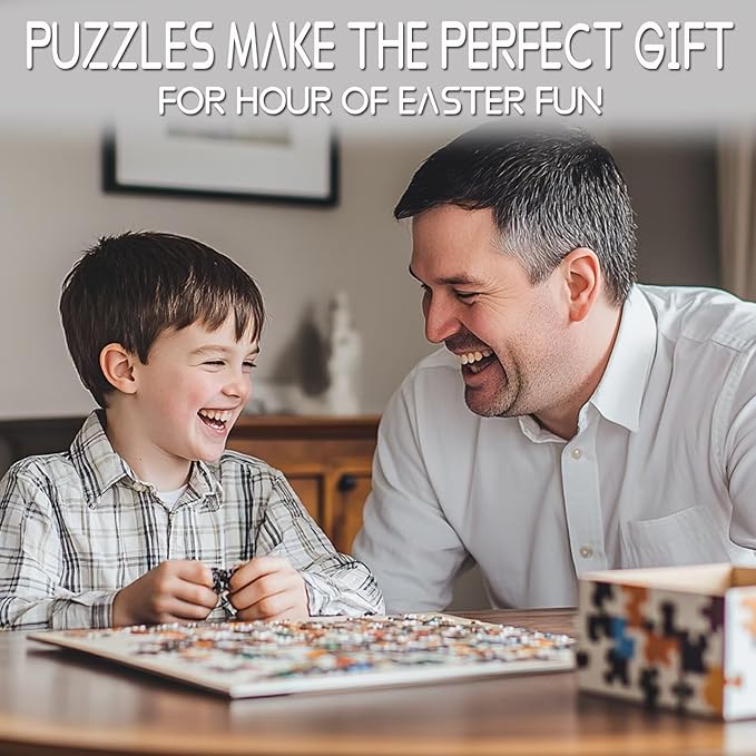 Bear Puzzles 1000 Pieces Jigsaw Puzzle for Adults, Little Bear Puzzle Challenging with Poster - Fun Adult Puzzle Game for Game Night (27"x20")