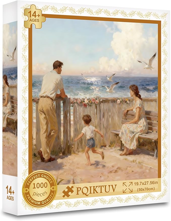 Puzzles for Adults 1000 Piece Jigsaw Puzzles with Letters on Back Impossible Challenge Puzzle Interlock Perfectly No Dust Wall Decoration(27.56x19.7 Inch)