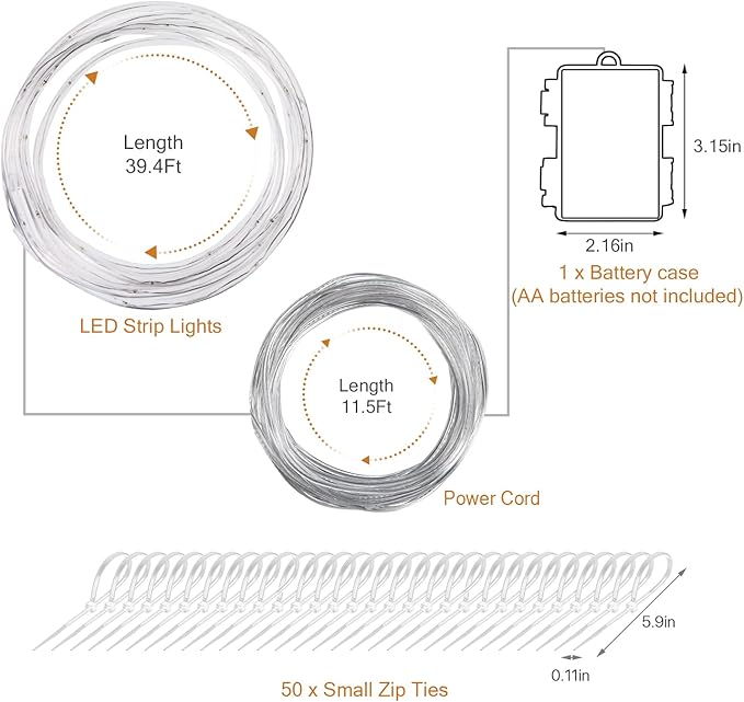 Waybelive LED Trampoline Lights，Remote Control Trampoline Rim LED Light for 8Ft Trampoline, 16 Color Change by Yourself, Waterproof，Super Bright to Play at Night Outdoors