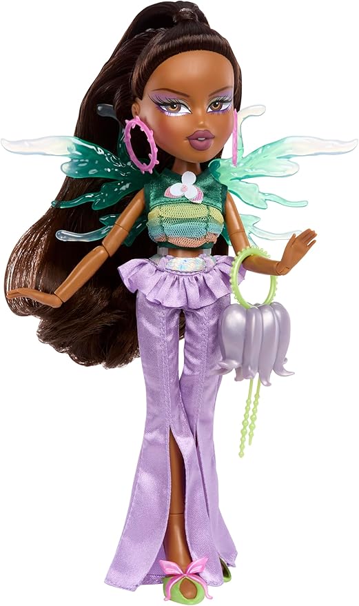 Bratz Fashion Pixiez Sasha Collectible Fantasy Doll with Real Fashions and Accessories