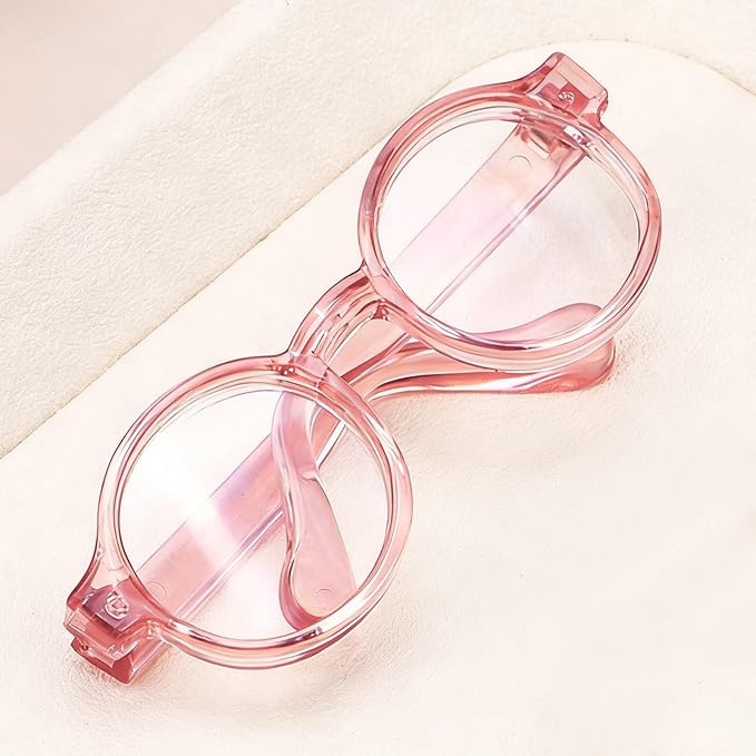 Doll Outfit Set, Adorable Pink Glasses & Heart-Shaped Necklace & Cute Canvas Shoes for Dolls Clothing Accessories Decoration or Collection