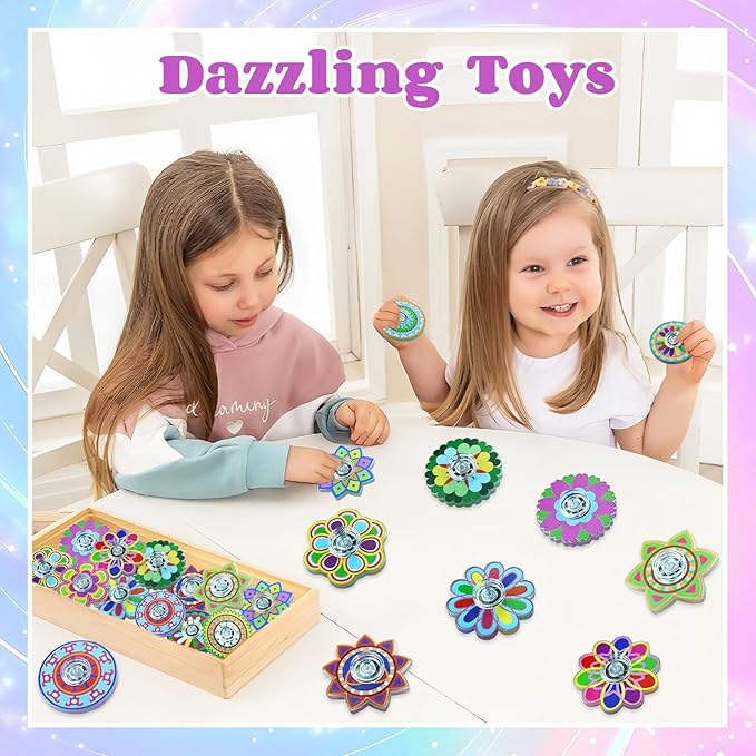 40 Pack Mini Fidget Toys for Spinner,Christmas Stocking Goodie Bag Stuffers Party Favors Gifts Sensory Toys for Kids Boys Girls Adults ADHD Stress Relief,Treasure Box Toy Classroom Prizes Supplies