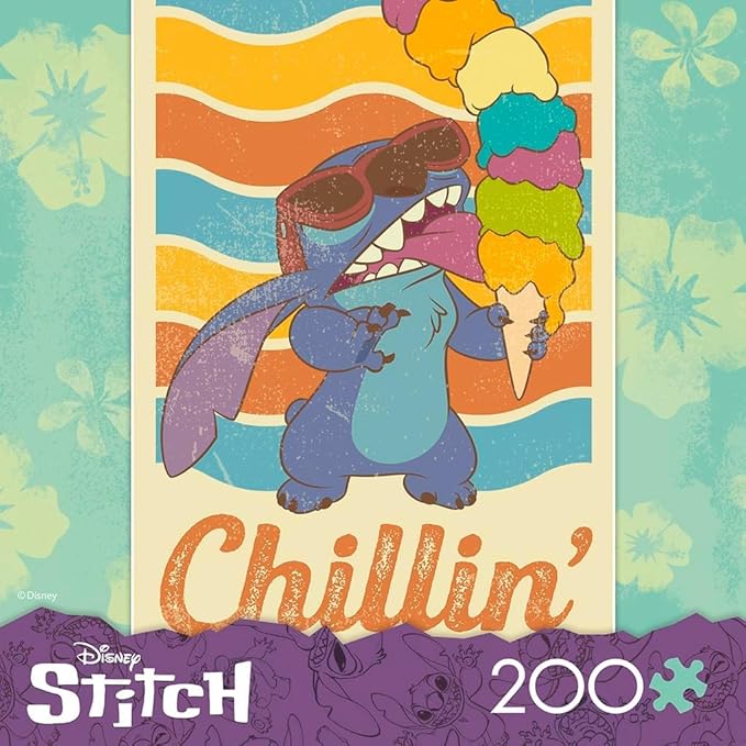 Ceaco - Disney - Stitch - Wear Your Shades - 200 Piece Jigsaw Puzzle