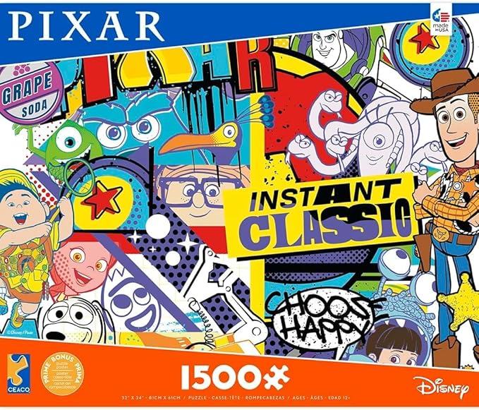 Ceaco - Disney - Pixar - Graffiti - 1500 Piece Jigsaw Puzzle