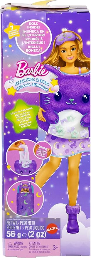 Barbie Sleepover Reveal Doll and Accessories