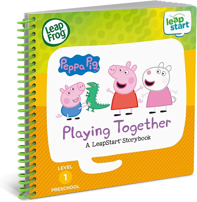 LeapFrog Leapstart 3D Peppa Pig Playing Together Book, Level 1