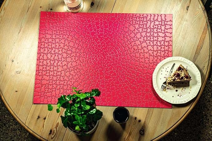 Ravensburger Krypt Pink 654 Piece Jigsaw Puzzle for Adults - 16564 - Every Piece is Unique, Softclick Technology Means Pieces Fit Together Perfectly