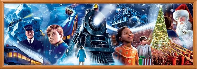 MasterPieces 1000 Piece Christmas Jigsaw Puzzle - Polar Express Panoramic - 13"x39"