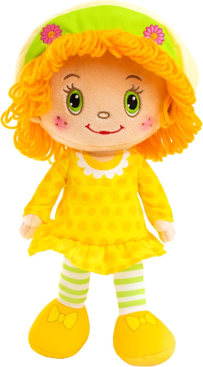 The Loyal Subjects - Strawberry Shortcake - 14in Lemon Meringue (Embroidered) Rag Doll