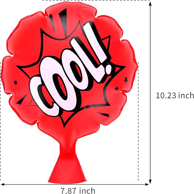 4 Pack Whoopee Cushion for Kids, 8" Large Party Favor, Woopee Cushion Funny Prank Gag Novelty Gift and Toy for Kids, White Elephant Gifts for Adults