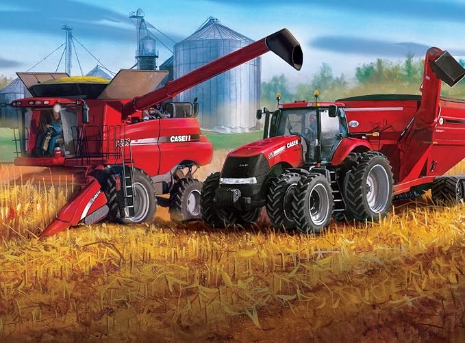 MasterPieces 2000 Piece Jigsaw Puzzle for Adult, Family, Or Youth - Farmall 4-Pack 14" X 19" - Family Owned American Puzzle Company