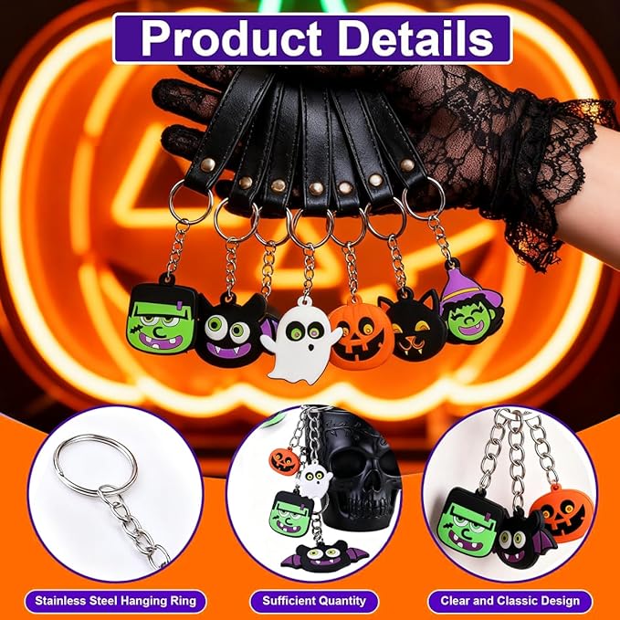 (24pcs Halloween rings)