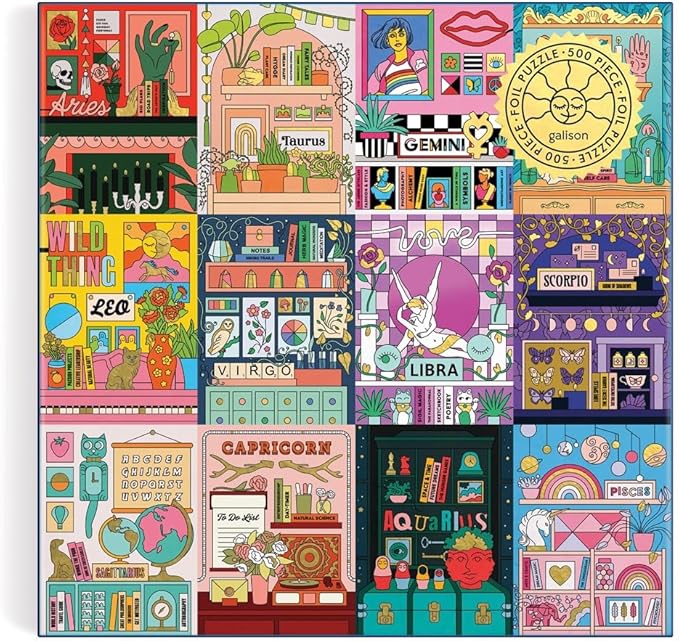 Galison, House of Astrology Puzzle 500 Pieces