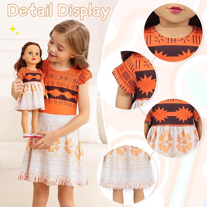Benylion Doll Clothes for 18 inch Dolls Girls Princess Costume Dress for 18 Inch Doll Include 3Pcs Different Princess Dress Fits All 18 inch Girl Dolls
