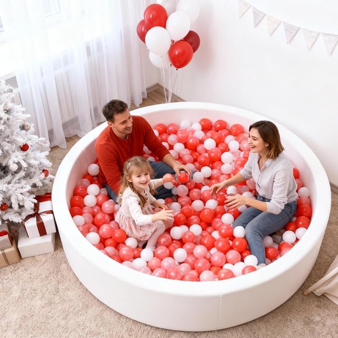 STARBOLO Ball Pit Balls for Toddlers Phthalate Free BPA Free Non-Toxic Crush Proof Play Balls for Toddlers Kids Pool Playhouse Pack of 100 200 500