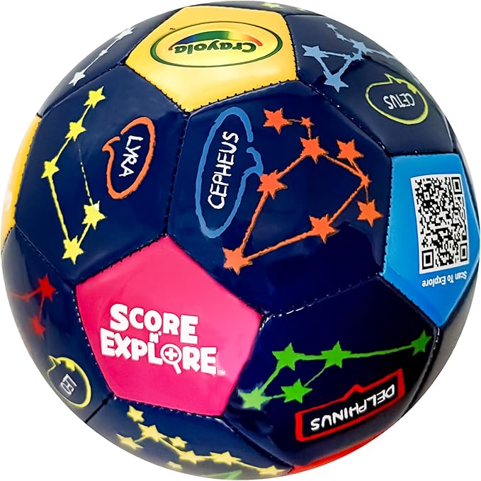 Crayola Official Soccer Ball - Unisex Kids - Constellation Size 3