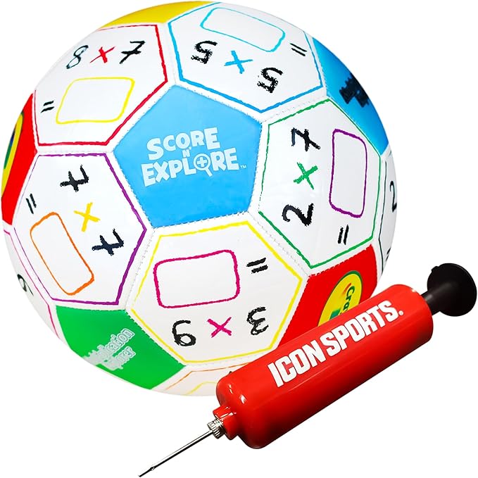 Crayola Official Soccer Ball - Unisex Kids - Multiplication Box Size 3