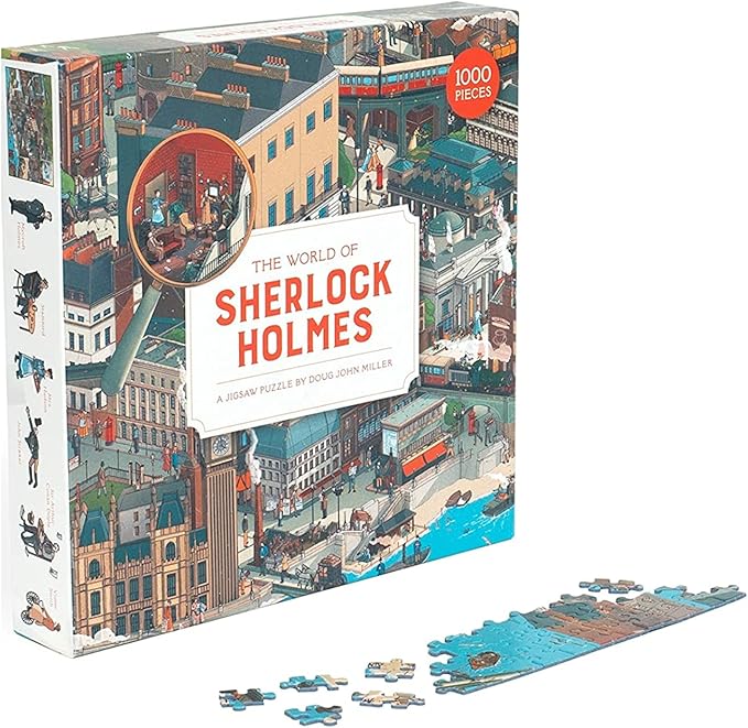 Laurence King The World of Sherlock Holmes 1000 Piece Puzzle