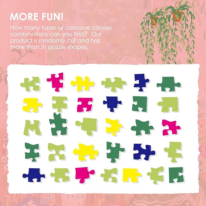 MOMIBOOK Puzzles for Adults 1000 Pieces Jigsaw Puzzles of Gentle Breeze, Twinkle Laminate Painting Image Desktop Pzulles Difficult Challenging Impossible Puzzle Unique Christmas Birthday Gifts