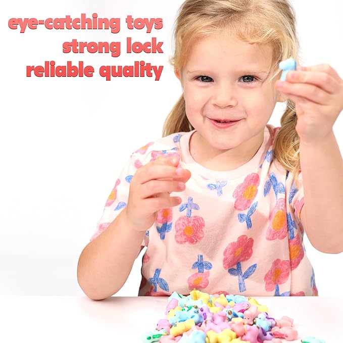 Entervending Unicorn Mini Toys in Capsules - 100 Pcs of 1.1 Inch Acorn Capsules and Unicorn Toy for Kids - Plastic Capsules for Toys Bulk – Mini Unicorn Toys - Classroom Prizes Easter Egg Stuffers