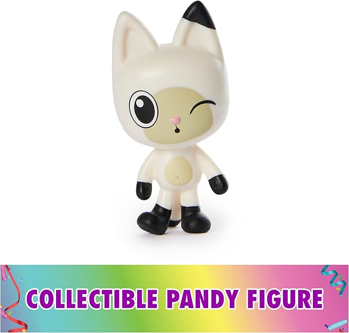 Gabby’s Dollhouse, Pandy Paws Dreamy Balcony Playset, 8-Pieces with Toy Figures, Doll House Accessories & Sensory Play, Kids Toys for Girls & Boys 3+