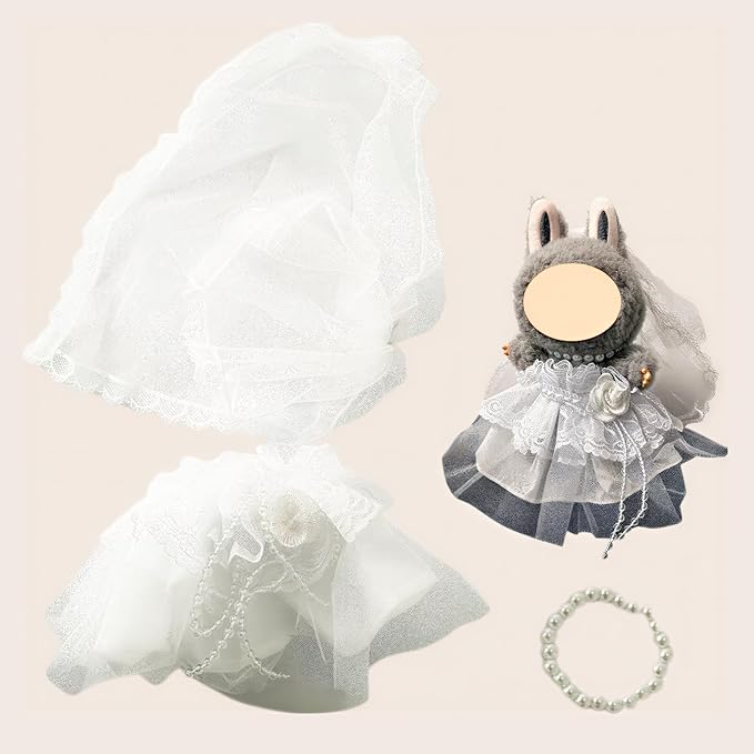 6.7 Inch Doll Cute Clothing Set with Accessories The for Birthdays Christmas and More for Doll Lovers Style_12