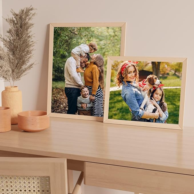 Custom Puzzle from Photos 200/300/500/1000 Pieces Personalized Puzzles for Family, Wedding, Chrisrmas, Gifts