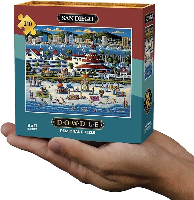 Dowdle Personal Puzzle - San Diego - 210 Piece