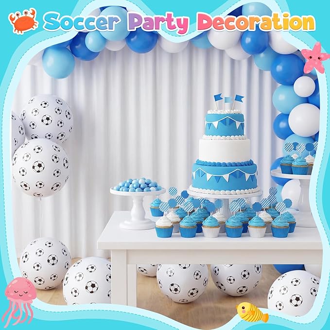 Lewtemi Inflatable Beach Balls Large Sport Ball Pool Toys for Birthday Summer Beach Water Games, Themed Party Decorations Party Favors