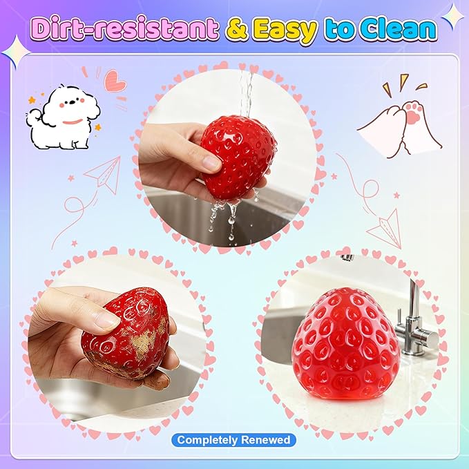22PCS Squishy Pack, Adorable Squeeze Toys Set ,Fidget Toys Kit for Kids and Adults, Perfect for Classrooms and Offices, Parties, Birthday Gifts (8 Large + 14 Small)