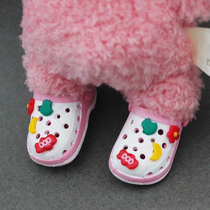 Lububu Doll Wings, Premium Fashion Shoes for 17 Cm Dolls Accessories, Doll Dress Up Decoration Accessories Wings, No Dolls