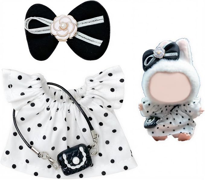 17cm Collection-Grade Trend Doll Clothing Set - Exclusively for Doll Enthusiasts (NOT Suitable for Children)