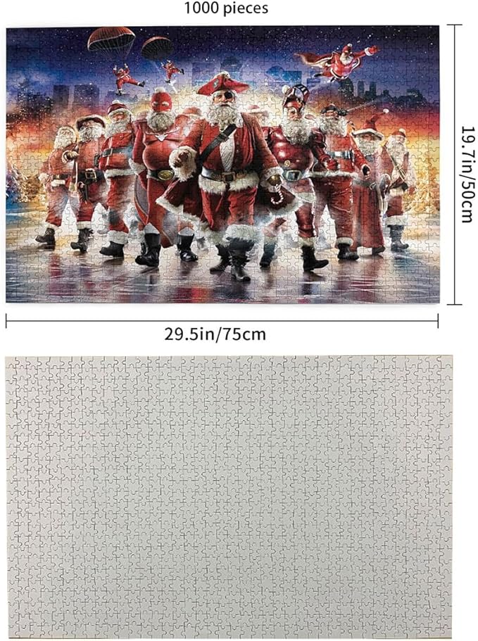 1000 Pieces Jigsaw Puzzle for Adults,Magician Fairy Tale elf Wood Jigsaw Puzzle,Brain Challenge Educational Game Relaxation Family Activity Pastime Entertainment Activity Decorative Puzzle