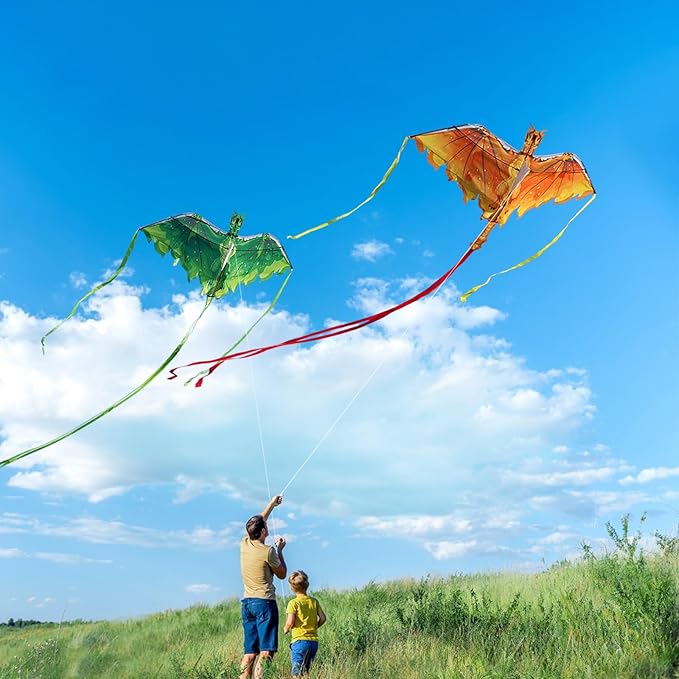 Simxkai Kite for Kids Adults,Easy to Fly(1 Pack & 2 Pack & 3 Pack & 4 Pack)