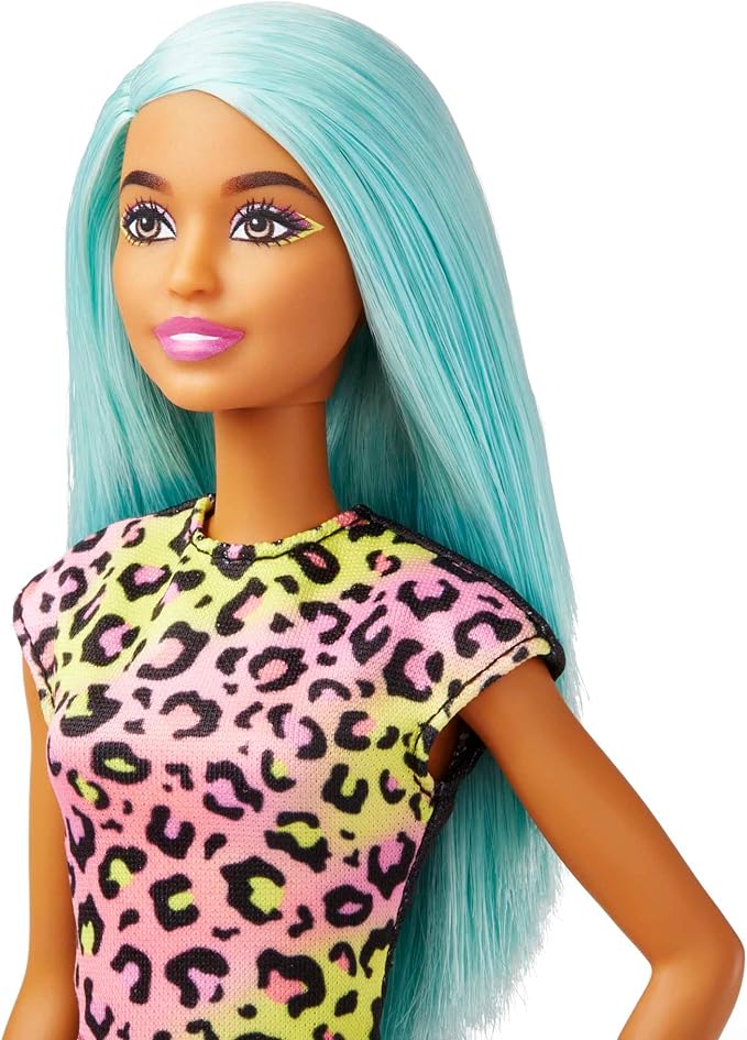 Barbie Doll & Accessories, Career Makeup Artist Doll with Teal Hair, Career-Themed Accessory like Palette and Brush