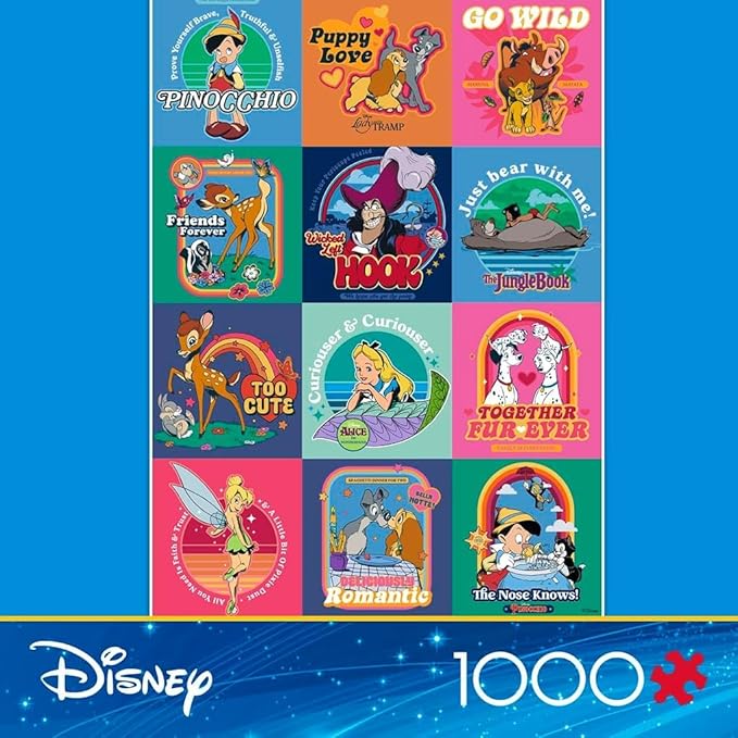Ceaco - Disney - Storybook Squares - 1000 Piece Jigsaw Puzzle