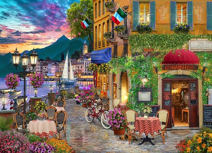 Irresistible Italy Jigsaw Puzzle 1000 Piece by Vermont Christmas Company