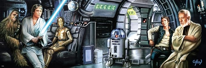 Buffalo Games - Star Wars - 4 x 1 Multipack - Classic Multipack #2 - Multi Piece Jigsaw Puzzle for Adults -Challenging Puzzle Perfect for Game Nights - Finished Size Varies