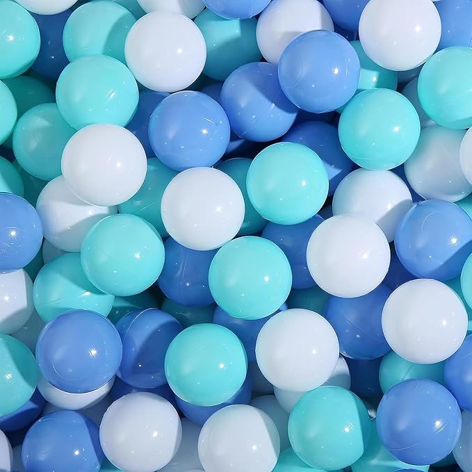STARBOLO Ball Pit Balls for Toddlers Phthalate Free BPA Free Non-Toxic Crush Proof Play Balls for Toddlers Kids Pool Playhouse Pack of 100 200 500