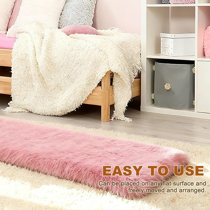 uxcell 3Pcs Dollhouse Miniature Carpet, 1:12 Fluffy Doll House Rugs Prop Small House Accessories for Doll House Furniture Decor Play, Blue Oval