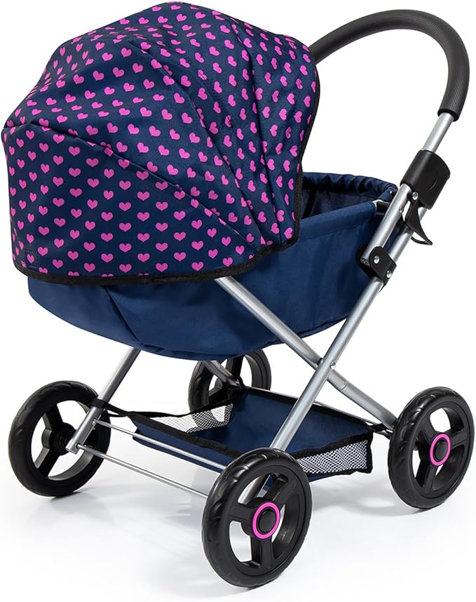 Bayer 4-in-1 Doll Pram Stroller Set with Accessories for 18 in Dolls