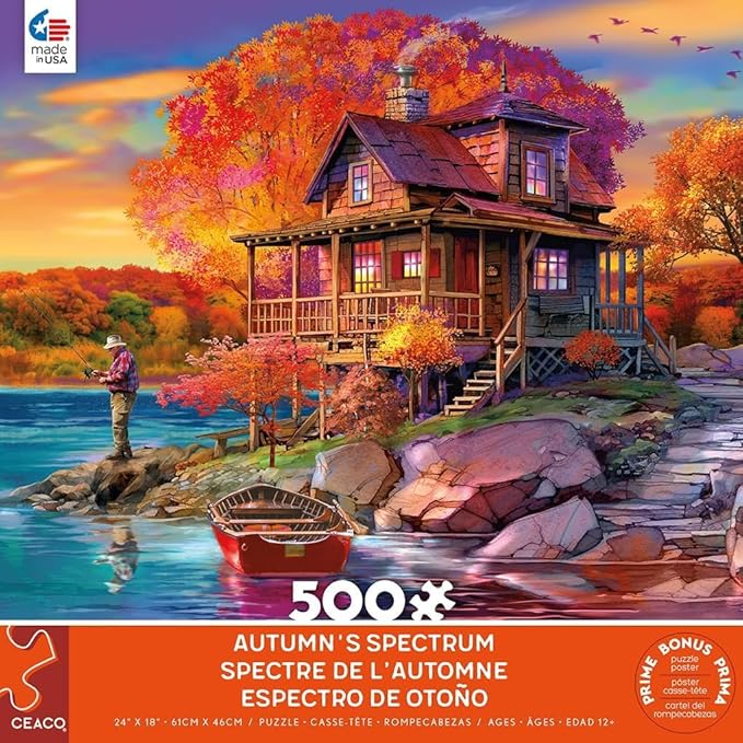 Ceaco - Autumn's Spectrum - 500 Piece Jigsaw Puzzle